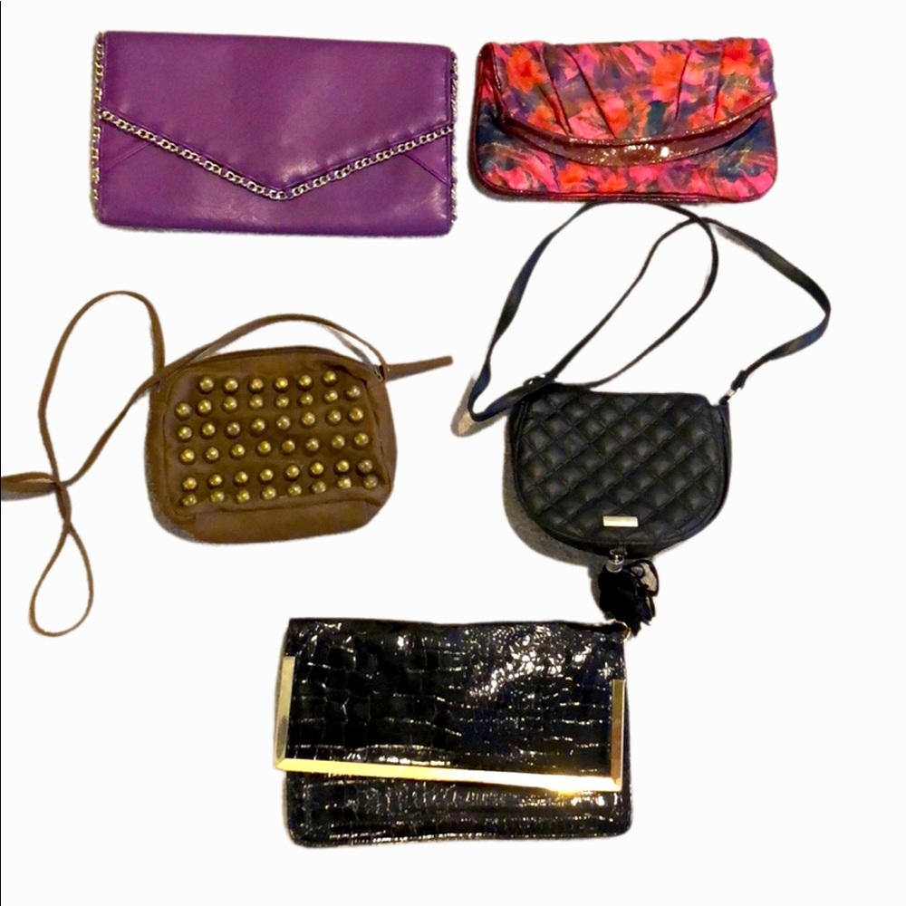 Black clutch / cross body bag